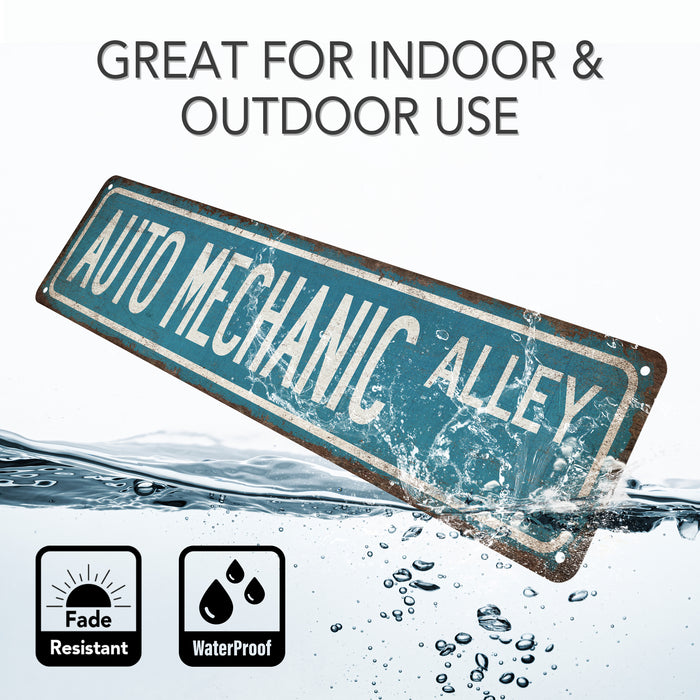 Auto Mechanic Street Sign