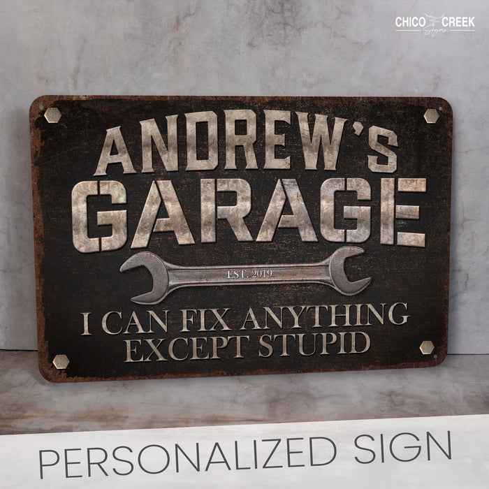 Personalized Garage Sign - Garage/Workshop/Shop