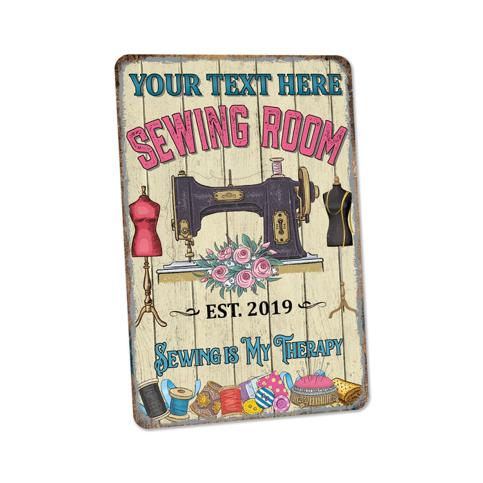 Custom Sewing Room Sign Craft Room Decor Quilting Embroidery