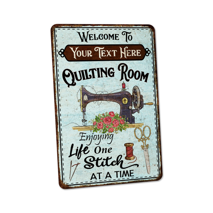 Personalized Quilting Room Sign Quilting Gift For Her Mom Grandma 108122002108