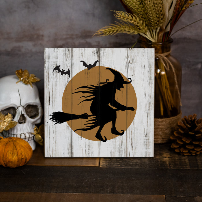 Flying Witch - Halloween Sign