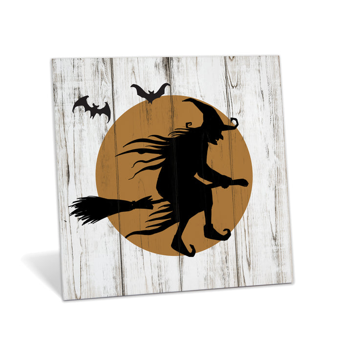 Flying Witch - Halloween Sign
