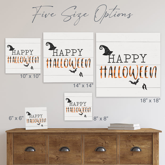 Happy Halloween - Halloween Wood Sign