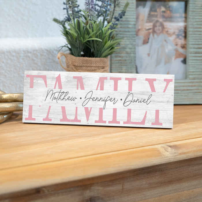 Family Name Sign - Customizable