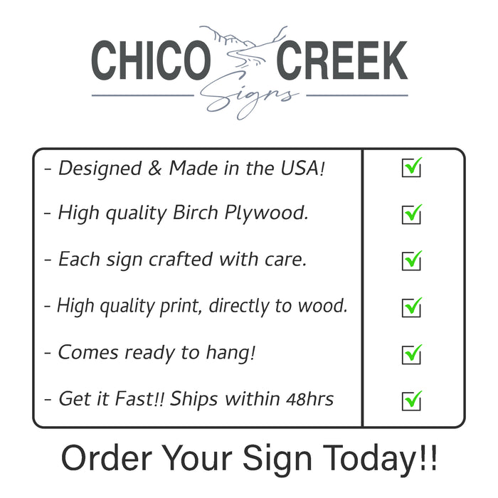 Personalized Bourbon Bar Wood Sign