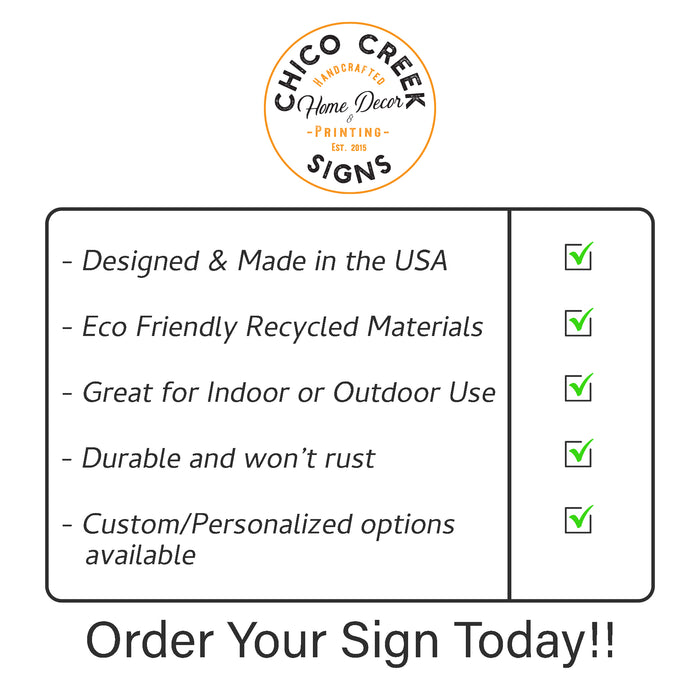 Personalized Bait & Tackle Metal Sign Man Cave Wall Decor 108120016001