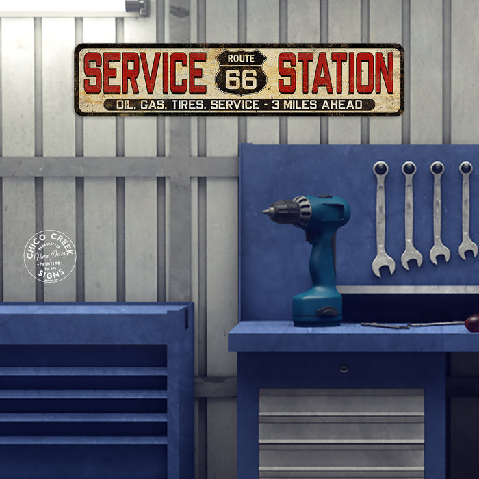 Route 66 Service Station Sign 104182001019