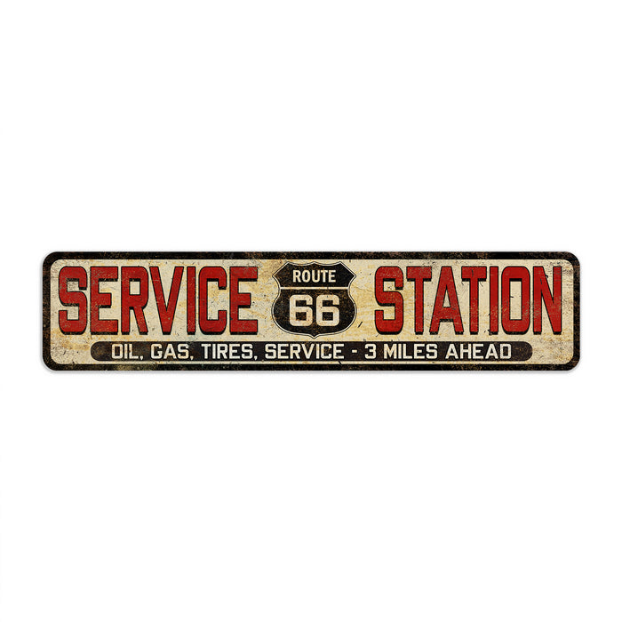 Route 66 Service Station Sign 104182001019
