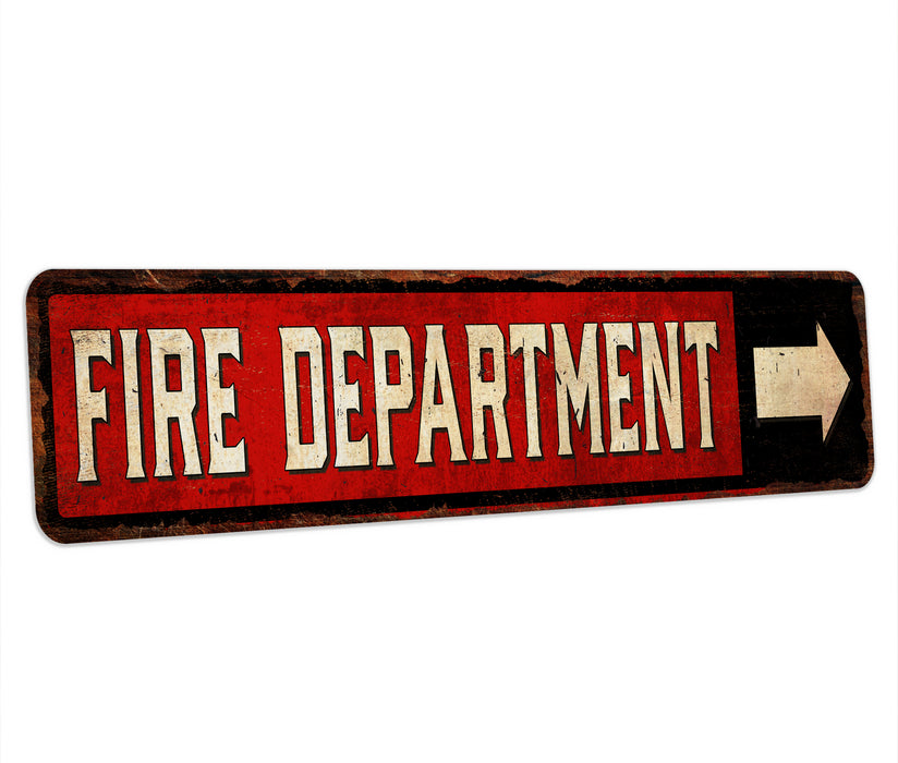 Fire Department Sign Fire Station Decor Firemen
