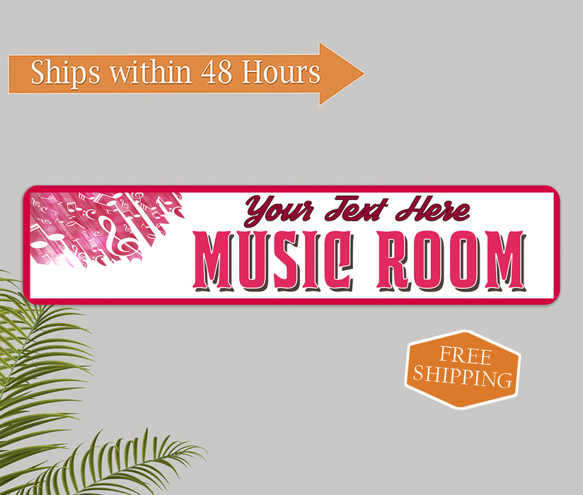 Personalized Music Room Studio Sign 104182002022