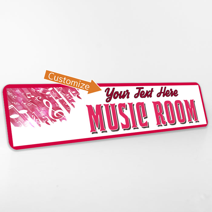 Personalized Music Room Studio Sign 104182002022