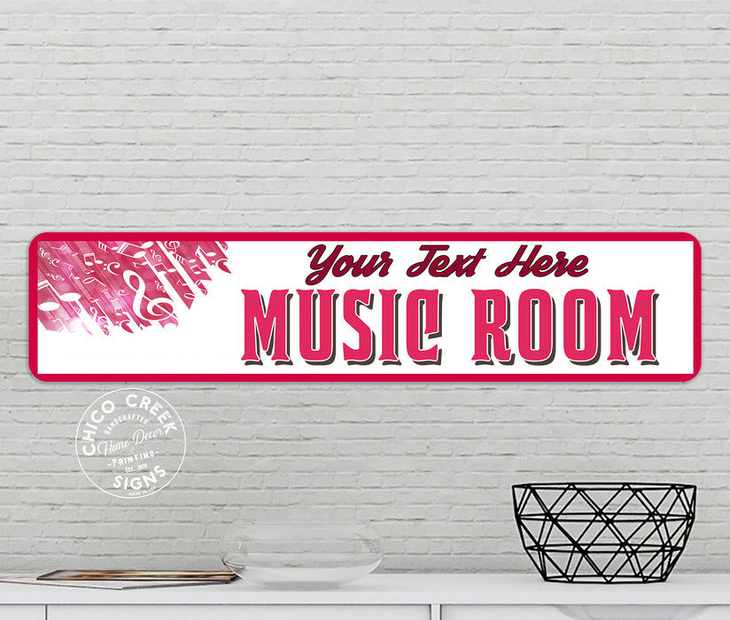 Personalized Music Room Studio Sign 104182002022