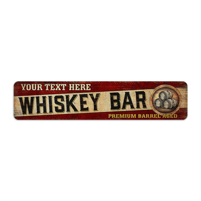 Personalized Whiskey Bar Sign 104182002036