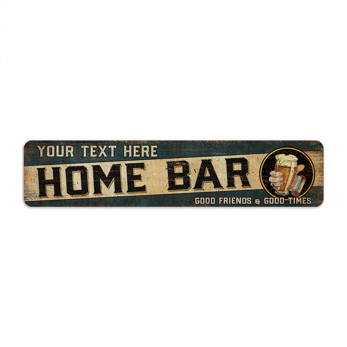 Personalized Home Bar Alcohol Sign 104182002041