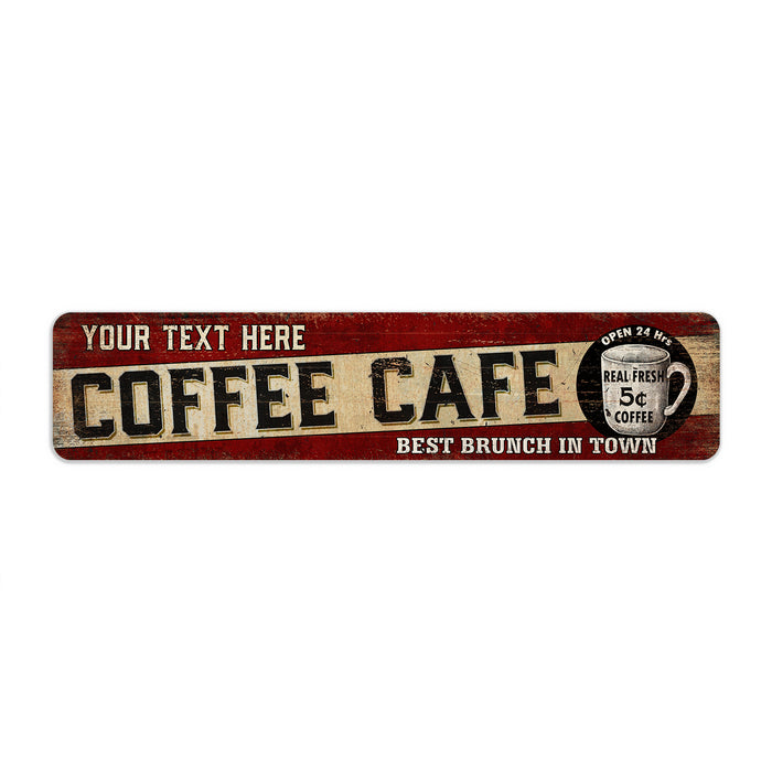 Personalized Coffee Cafe Bar Sign 104182002042
