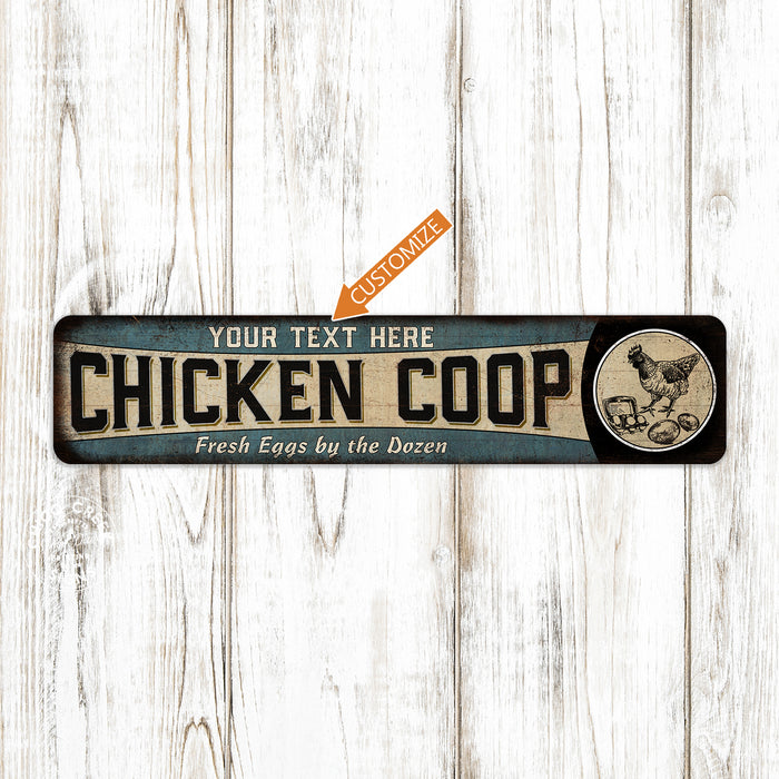 Personalized Chicken Coop Sign 104182002045