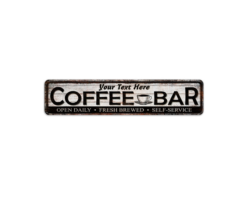 Personalized Coffee Bar Sign