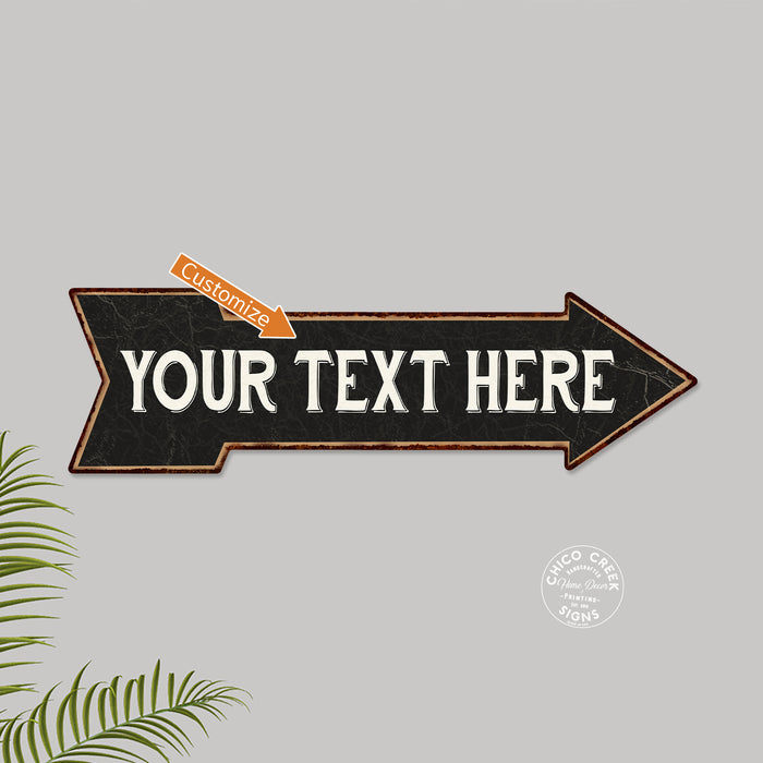 Personalized Arrow Sign Left Or Right This Way Mail Deliveries Pointing Home Decor 105170003001