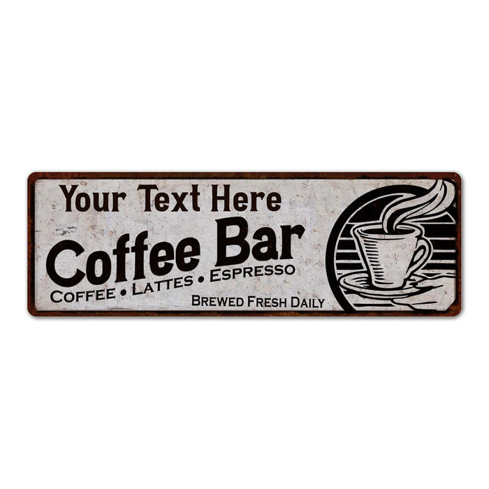 Personalized Coffee Bar Sign