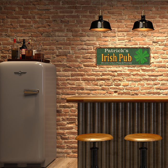 Personalized Irish Pub Metal Sign Bar Man Cave 106180010001
