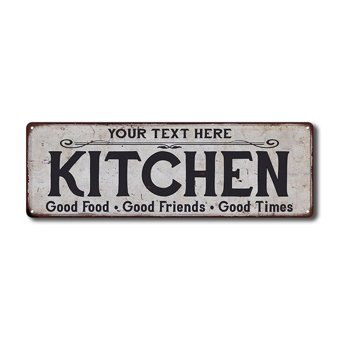 Personalized Kitchen Sign