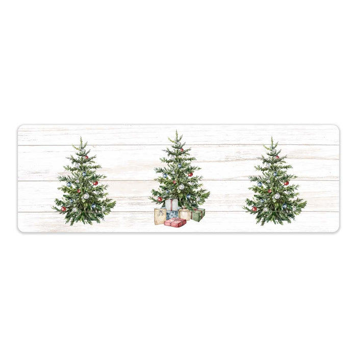 Christmas Trees With Presents and Decorations Holiday Christmas Wall Decor