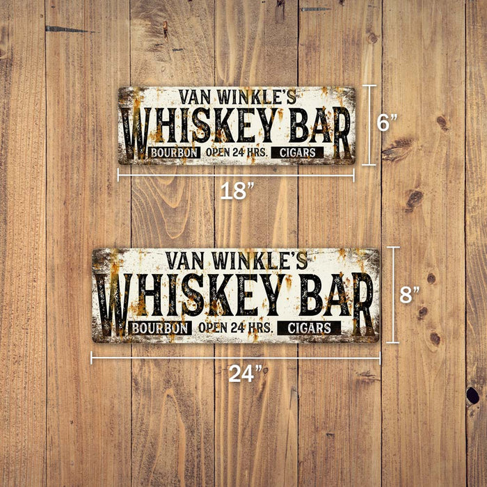 Personalized Whiskey Bar Metal Sign 106180094001