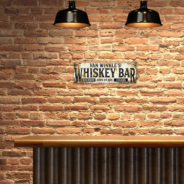 Personalized Whiskey Bar Metal Sign 106180094001