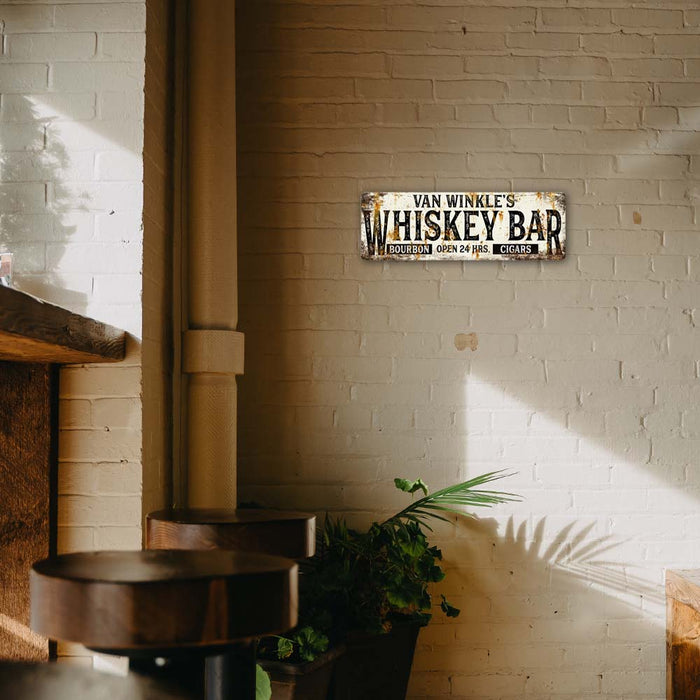 Personalized Whiskey Bar Metal Sign 106180094001