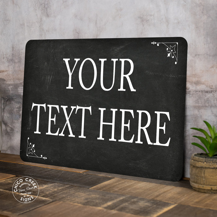 Custom Personalized Sign