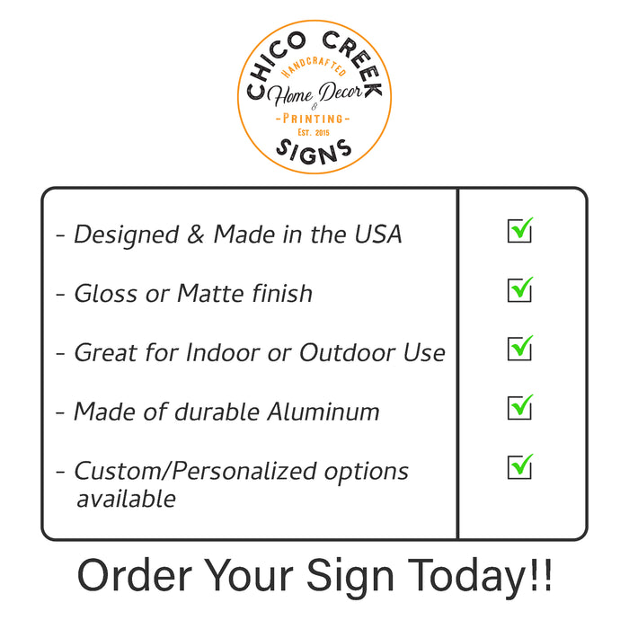 Lets Wander where Camping Outdoors Metal Sign Gift