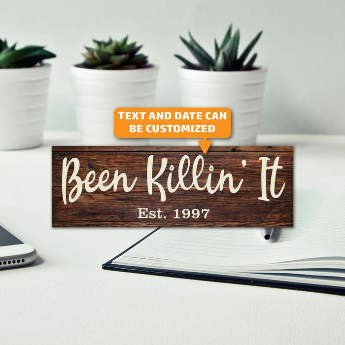 Personalized Last Name Sign Rustic Looking Wood Sign Wall Decor Gift B3-06180028123