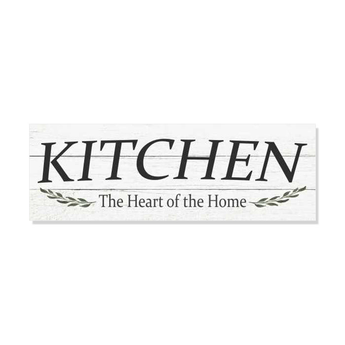 KITCHEN The Heart of the Home Wood Sign Wall Decor