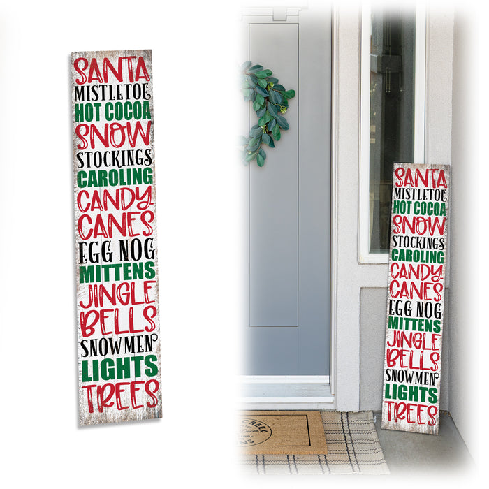 Everything Christmas Holiday Christmas Porch Sign