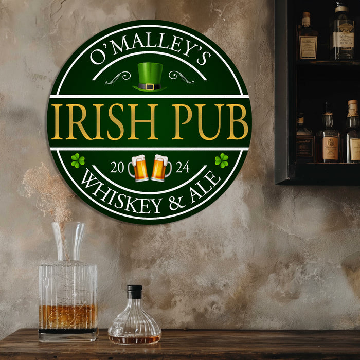Personalized Irish Pub Sign - 100140060002