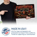 The Firefighter Tradition One Team One Mission One Family metal sign with vintage thin red line / firefighter style — The