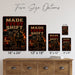 Made Every Shift Firefighter metal sign with vintage thin red line / firefighter style — Made Every Shift Firefighter