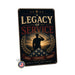 A Legacy of Service Honor Courage Commitment Military metal sign with vintage patriotic / military style — A Legacy of
