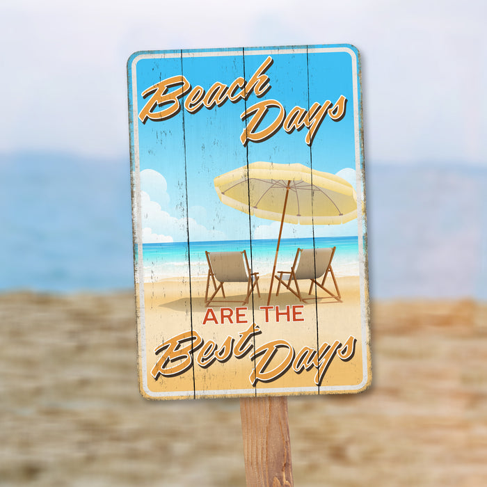 Beach Sign Beach Days Best Days Beach House Decor Ocean Surf Tropical Gift