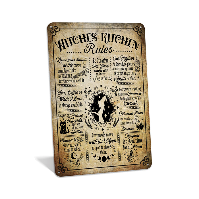 Witches Kitchen - Rustic Halloween Sign