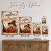 Happy Halloween Puppy Witch Hat metal sign with kawaii halloween style — Happy Halloween Puppy Witch Hat