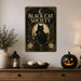 The Witch's Garden Herbs Potions metal sign with gothic halloween style — The Witch's Garden Herbs Potions