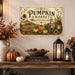 Haunted Apothecary Potions Skulls metal sign with gothic halloween style — Haunted Apothecary Potions Skulls