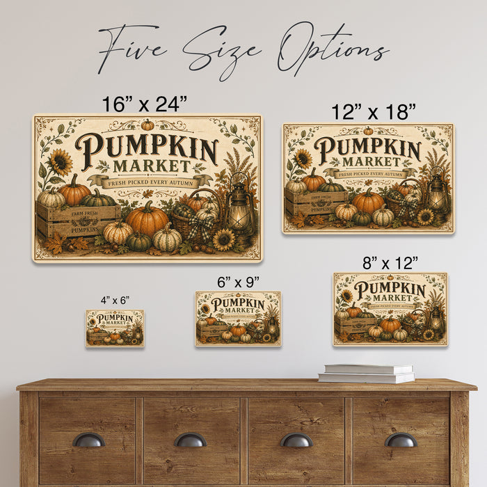 Haunted Apothecary Potions Skulls metal sign with gothic halloween style — Haunted Apothecary Potions Skulls