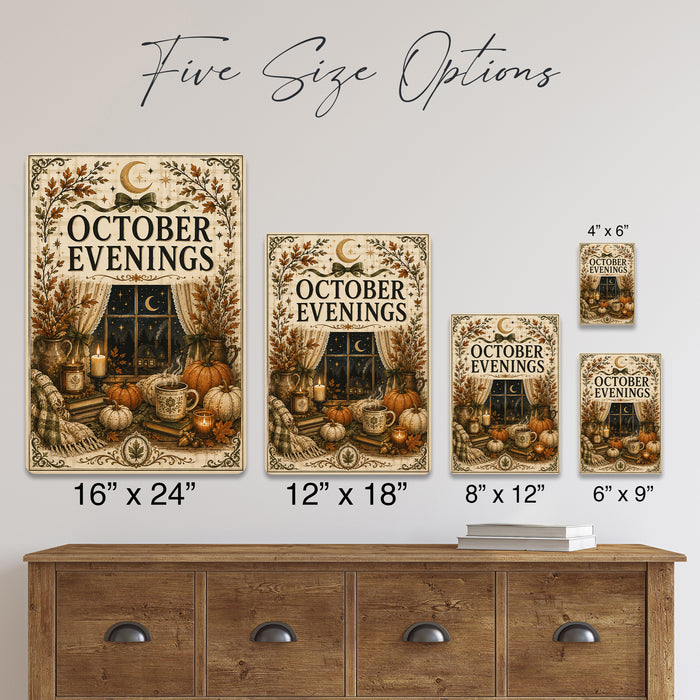 Pumpkin Market Vintage Farmhouse metal sign with gothic halloween style — Pumpkin Market Vintage Farmhouse