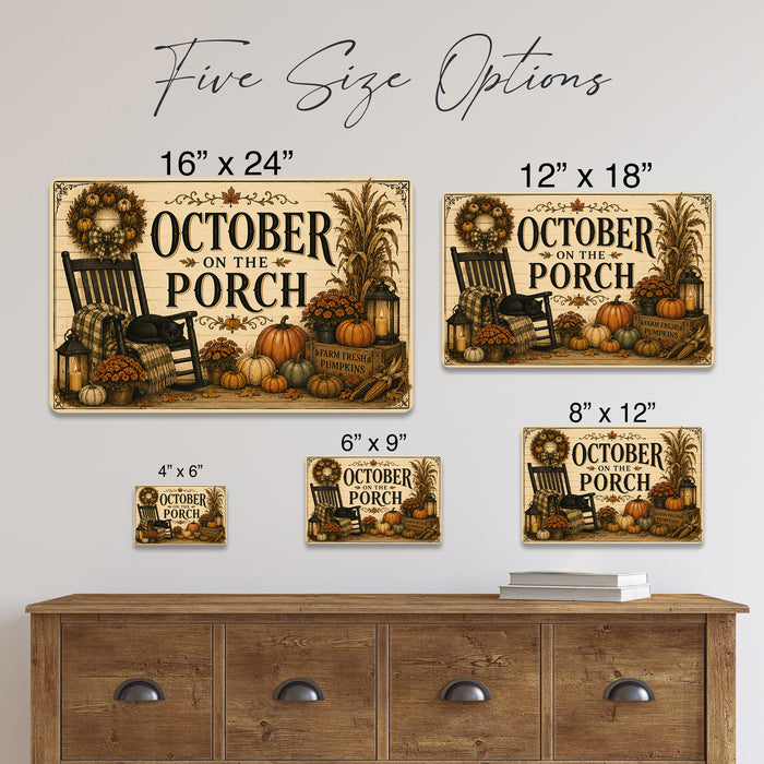 Ghost Book Club Cozy Halloween metal sign with gothic halloween style — Ghost Book Club Cozy Halloween