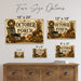 Ghost Book Club Cozy Halloween metal sign with gothic halloween style — Ghost Book Club Cozy Halloween