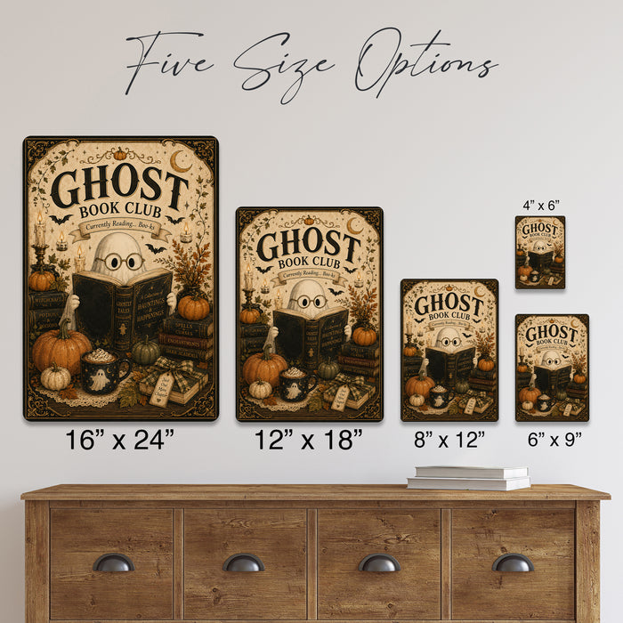 Witch's Coffee Bar Fresh Brews Daily metal sign with gothic halloween style — Witch's Coffee Bar Fresh Brews Daily
