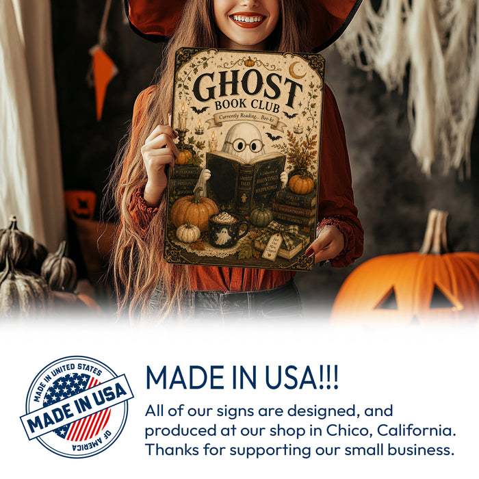 Witch's Coffee Bar Fresh Brews Daily metal sign with gothic halloween style — Witch's Coffee Bar Fresh Brews Daily