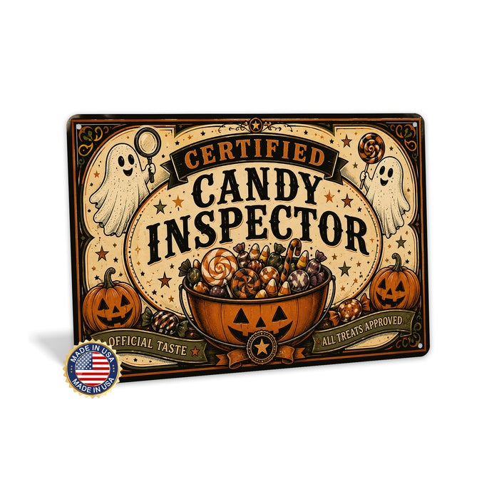 Stay Spooky Social Club Ghosts Members metal sign with retro humor halloween style — Stay Spooky Social Club Ghosts Members